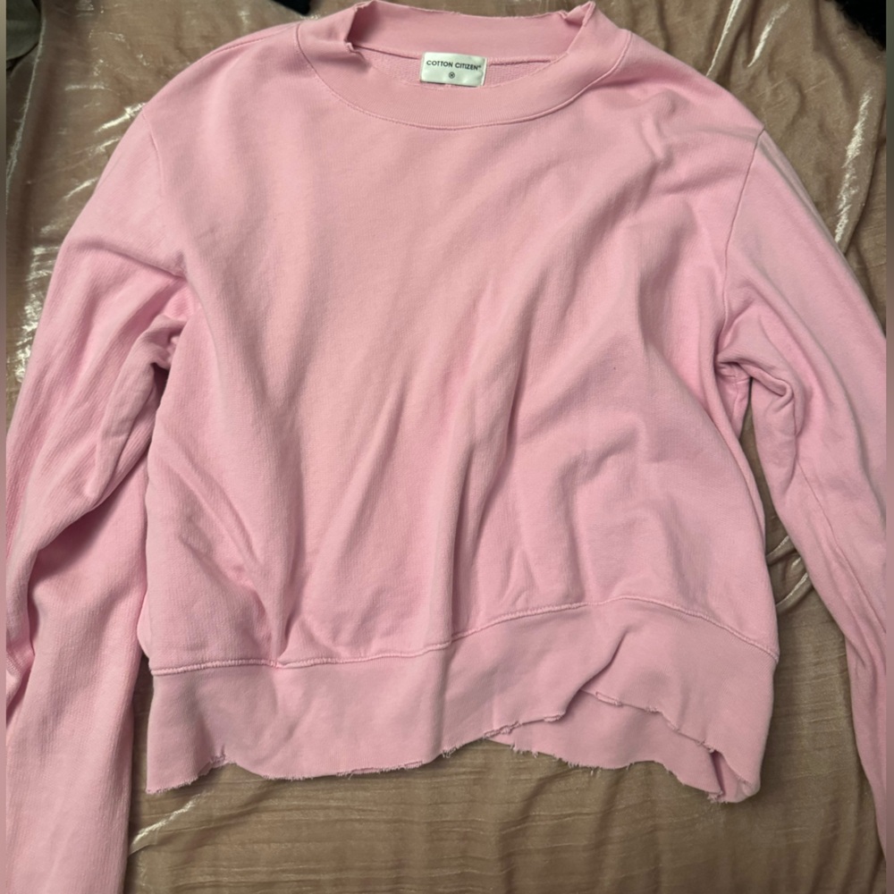 Super fun pink crew neck! LOVE THIS BRAND!